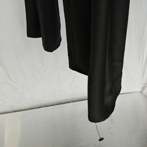 REFORMATION Gale Satin Pant in Black, size S - Picture 5 of 8